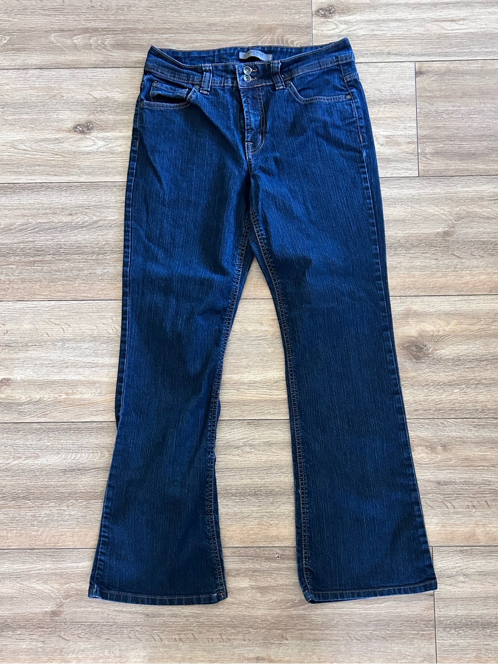 Nine West Dark Blue Bootcut Jeans Sz 8